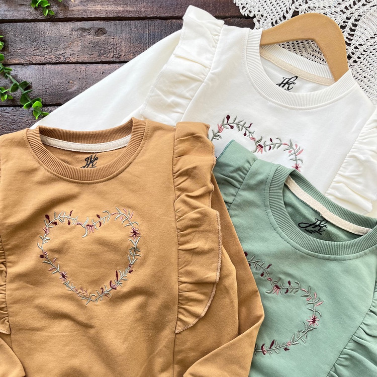 قیمت و خرید اینترنتی بلوز دورس دخترونه قلبی