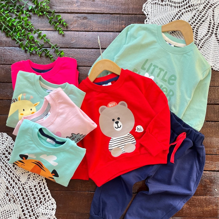 قیمت و خرید اینترنتی ست بلوز و شلوار عروسکی بیبی گپ