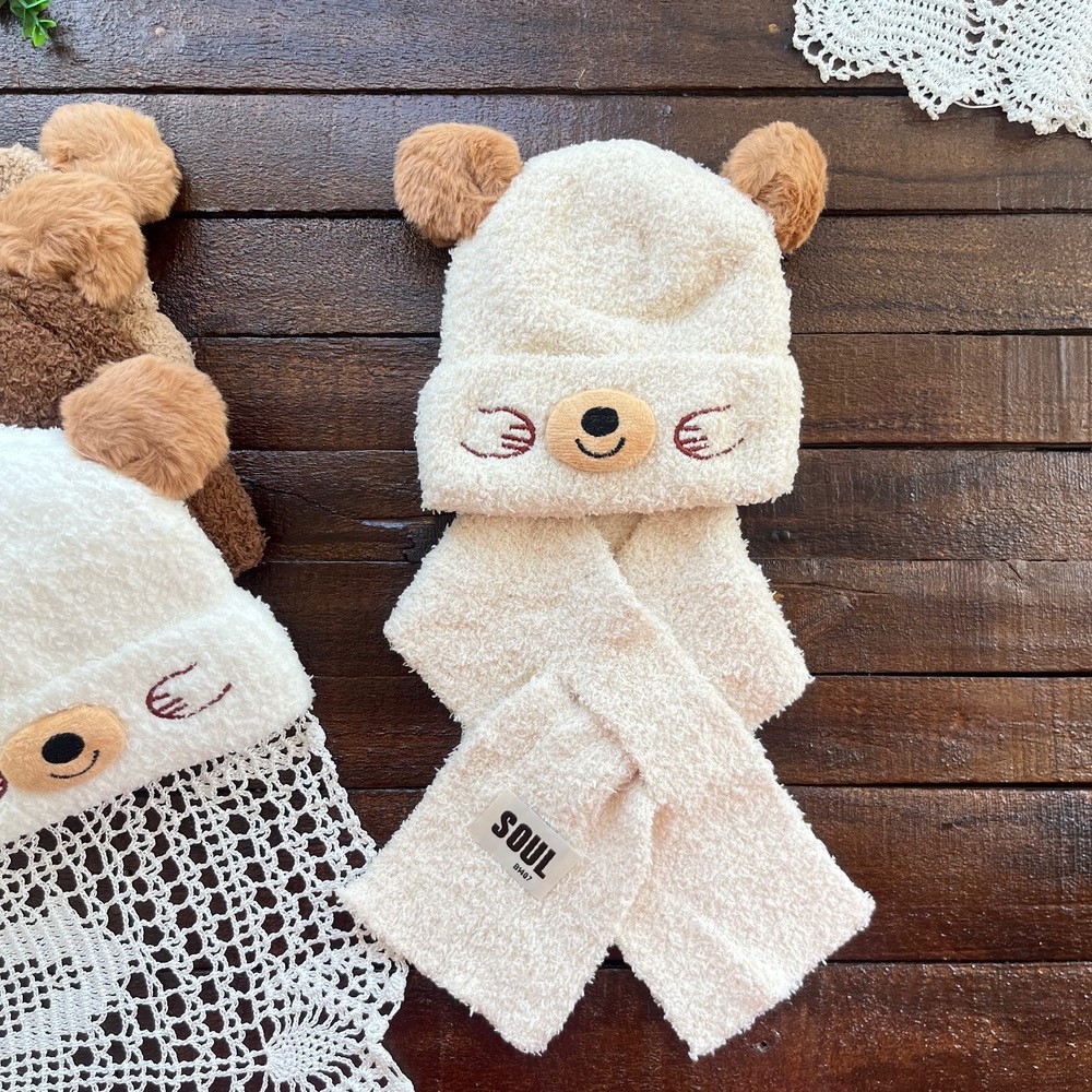 قیمت و خرید اینترنتی کلاه و شال گردن وارداتی لاینردار تدی