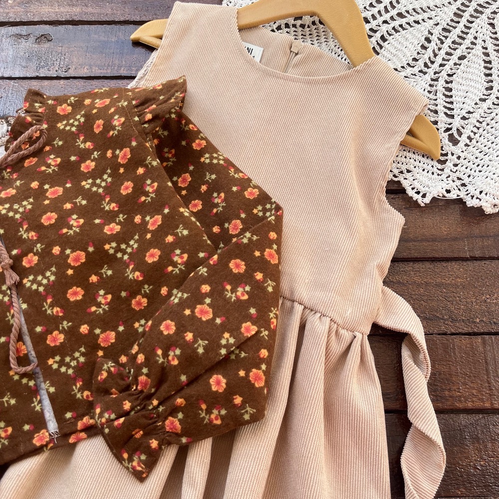 قیمت و خرید اینترنتی کت سارافون دخترونه مخمل