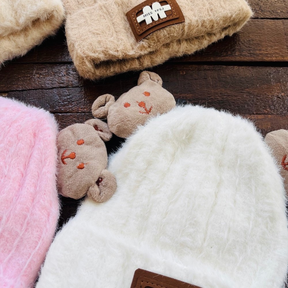 قیمت و خرید اینترنتی کلاه پولیشی موهر تدی گوشدار