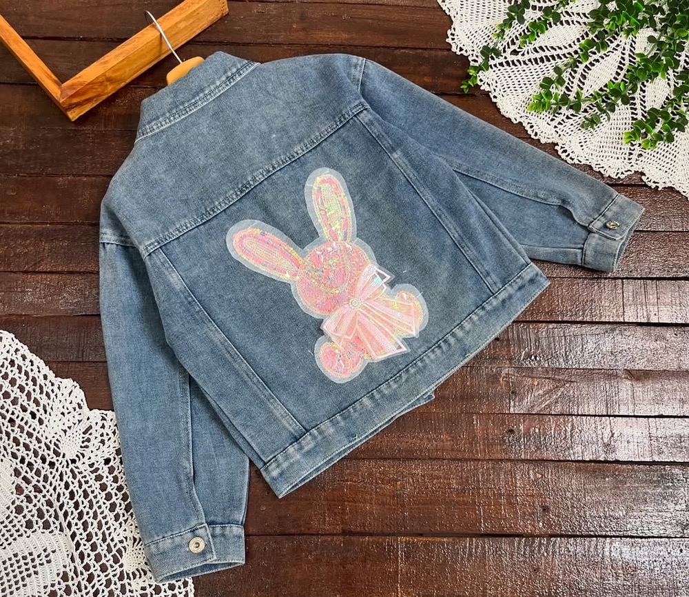 قیمت و خرید اینترنتی کت جین دخترانه پولکی وارداتی