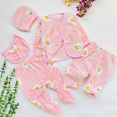 قیمت و خرید ست نوزادی 5 تیکه وارداتی پولیشی