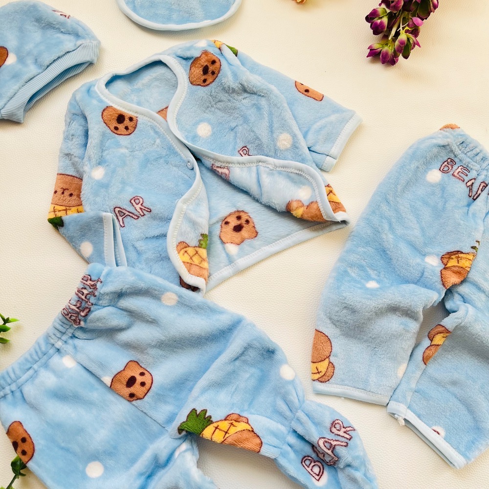 قیمت و خرید ست نوزادی وارداتی مخمل