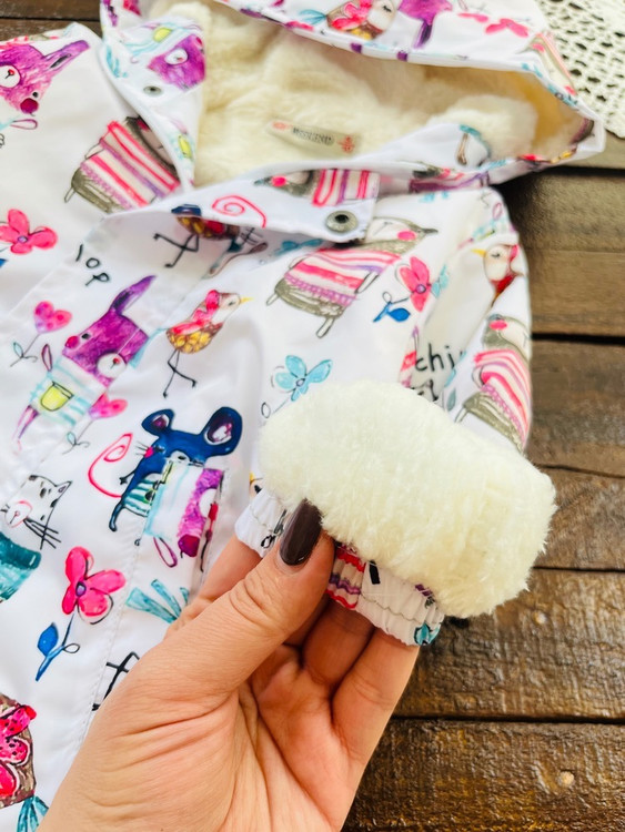 قیمت و خرید اینترنتی بارونی خزدار کلاهدار ضد آب