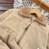 قیمت و خرید اینترنتی کت کتان بوفالو داخل خز