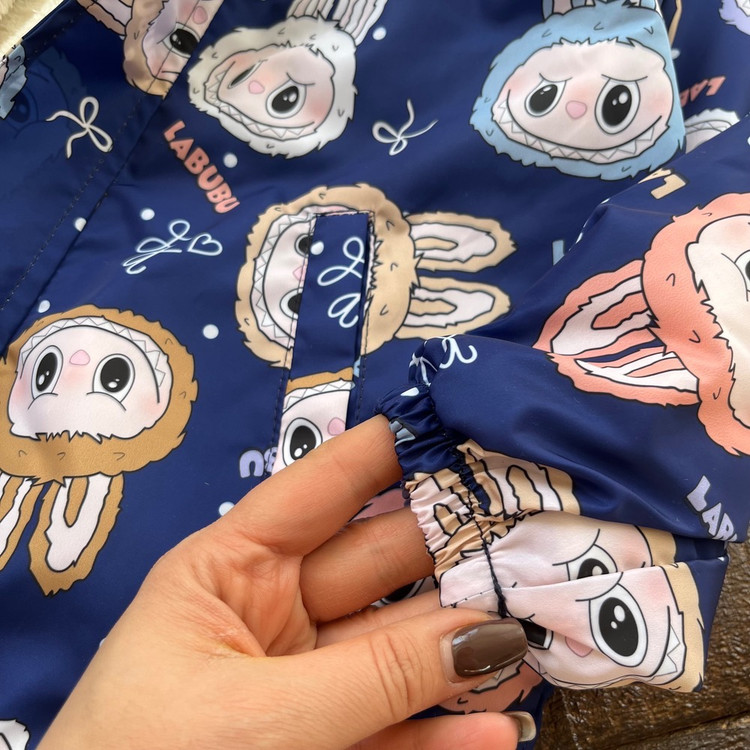 قیمت و خرید اینترنتی کاپشن پاییزه خزدار ضد آب لبوبو