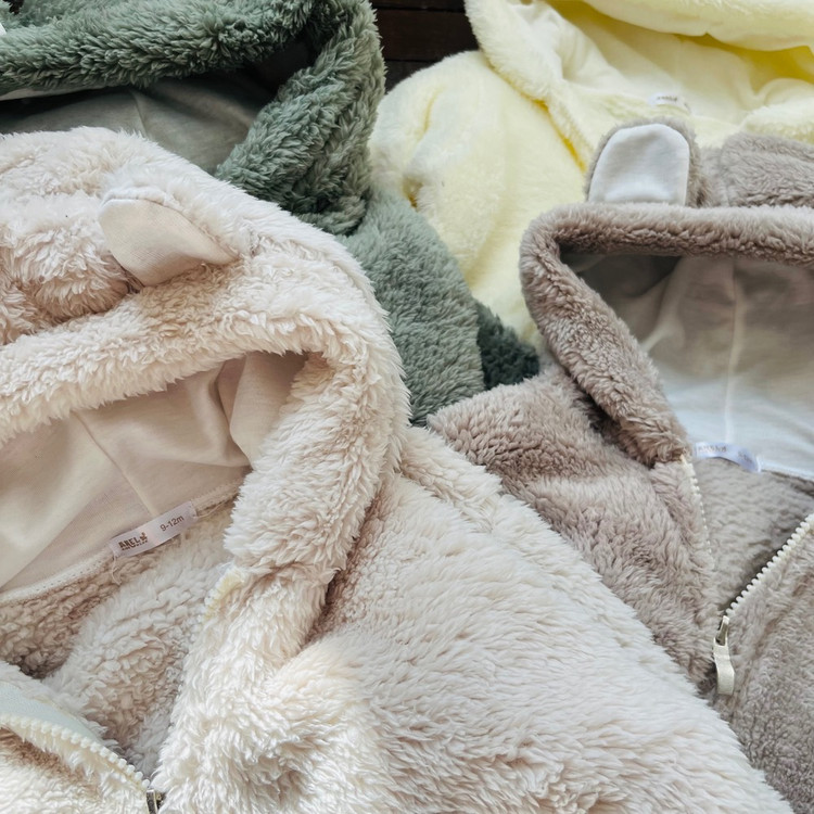 قیمت و خرید اینترنتی سرهمی تدی نوزادی زیپی