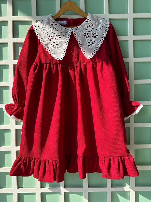 قیمت و خرید اینترنتی پیراهن مخمل کبریتی یلدایی