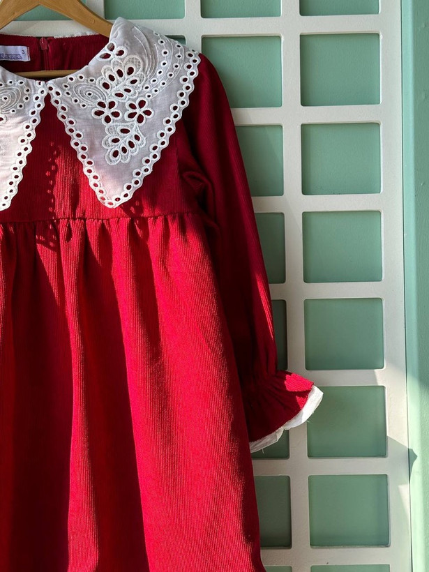 قیمت و خرید اینترنتی پیراهن دخترونه قرمز یلدایی