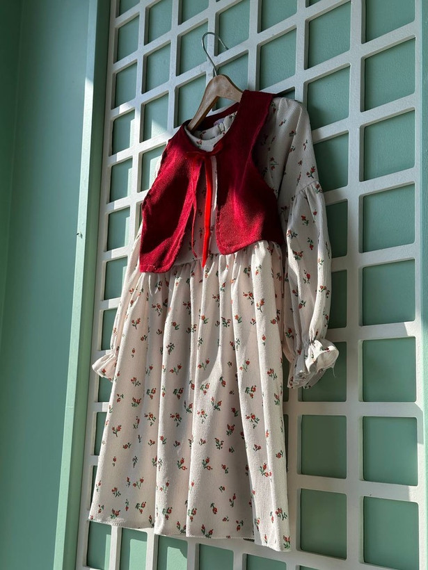 قیمت و خرید اینترنتی پیراهنو ژیله دو تیکه مخمل یلدایی