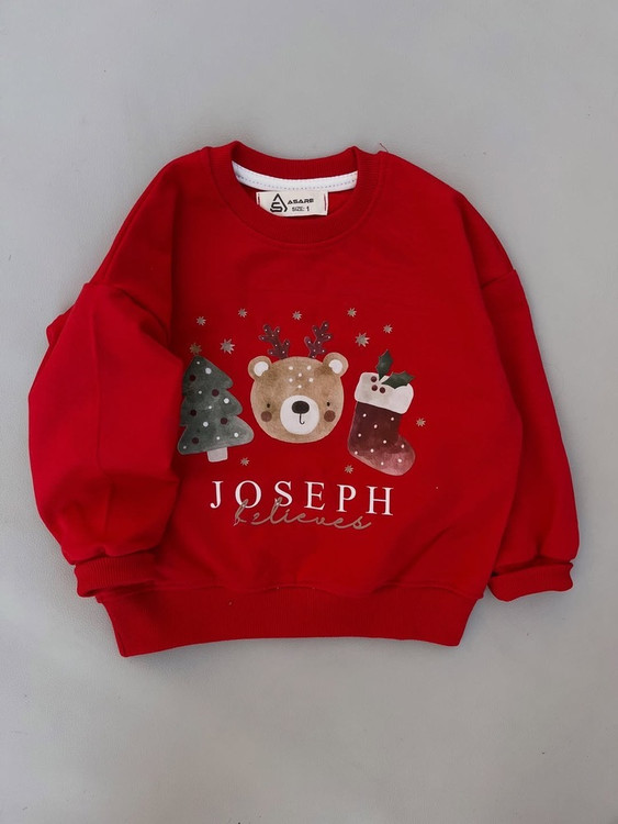 قیمت و خرید اینترنتی بلوز دورس یلدایی تدی کریسمسی