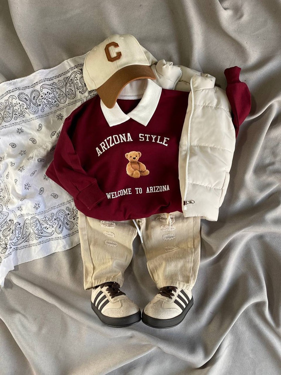 بلوز دورس چری آریزونا یقه دار