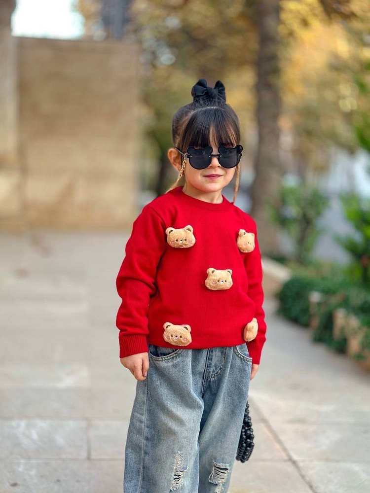 بلوز بافت تدی دخترونه