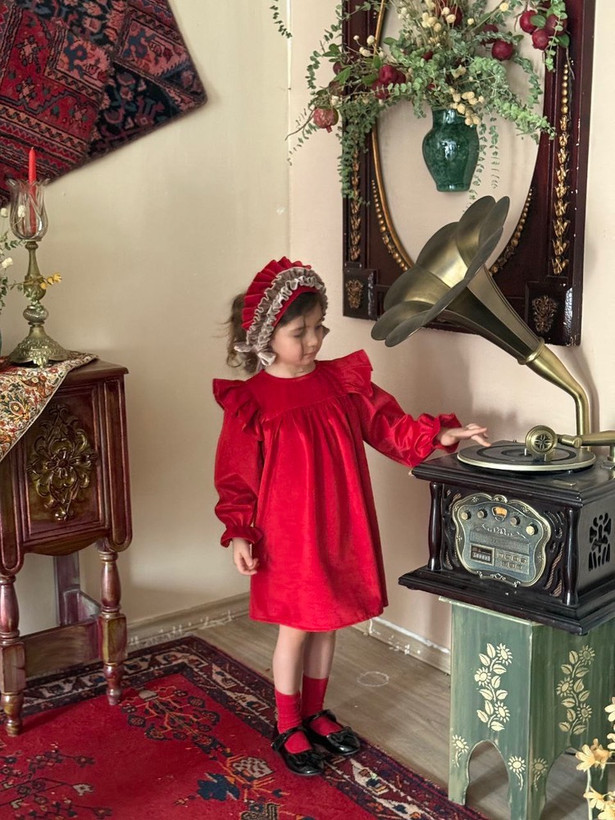 پیراهن مخمل رویال مجلسی