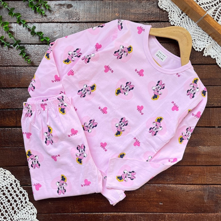 ست راحتی خونگی پنبه ای دخترونه وارداتی