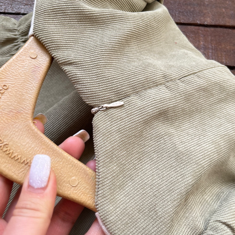 پیراهن مخمل کبریتی دخترانه