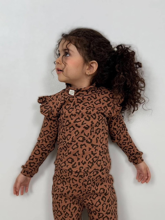 ست راحتی پلنگی دخترونه