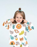 بلوز و شلوار خونگی ریلی ضد لک کیتی