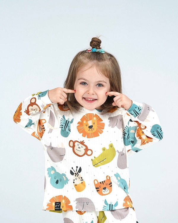 بلوز و شلوار خونگی ریلی ضد لک کیتی