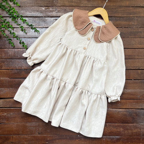 پیراهن ژاکارد دخترونه عیدانه