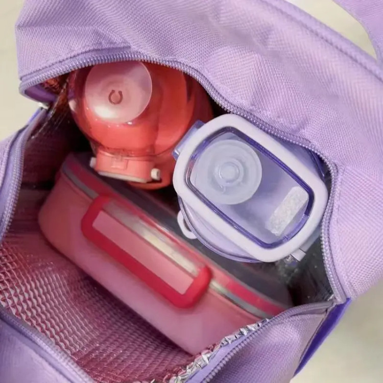 کیف ظرف غذا برزنتی وارداتی کرومی بچگانه