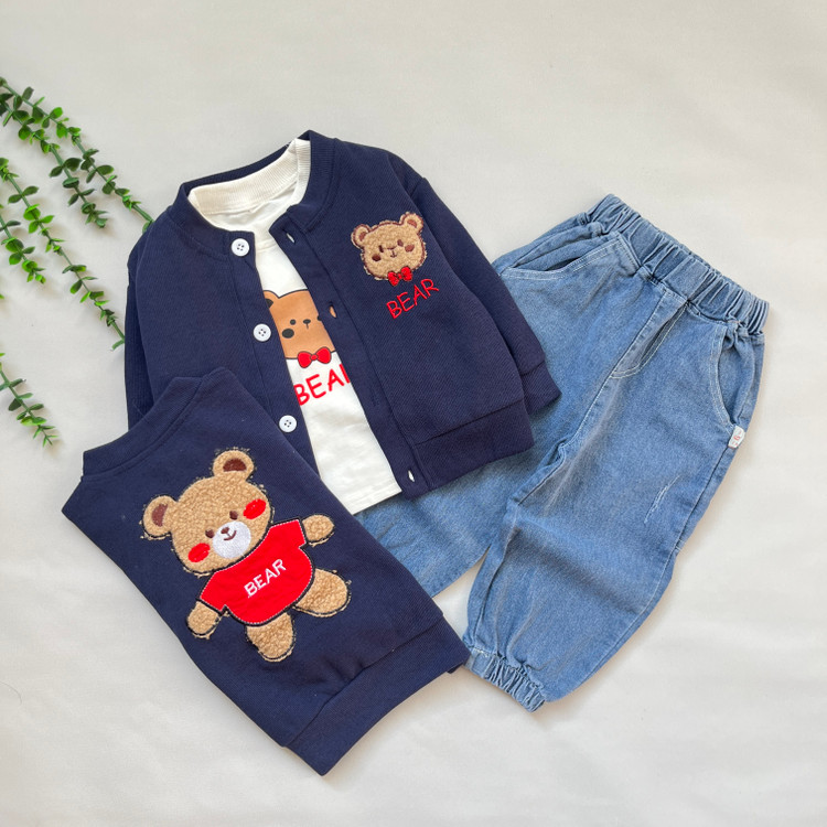 ست سه تیکه وارداتی بچگانه