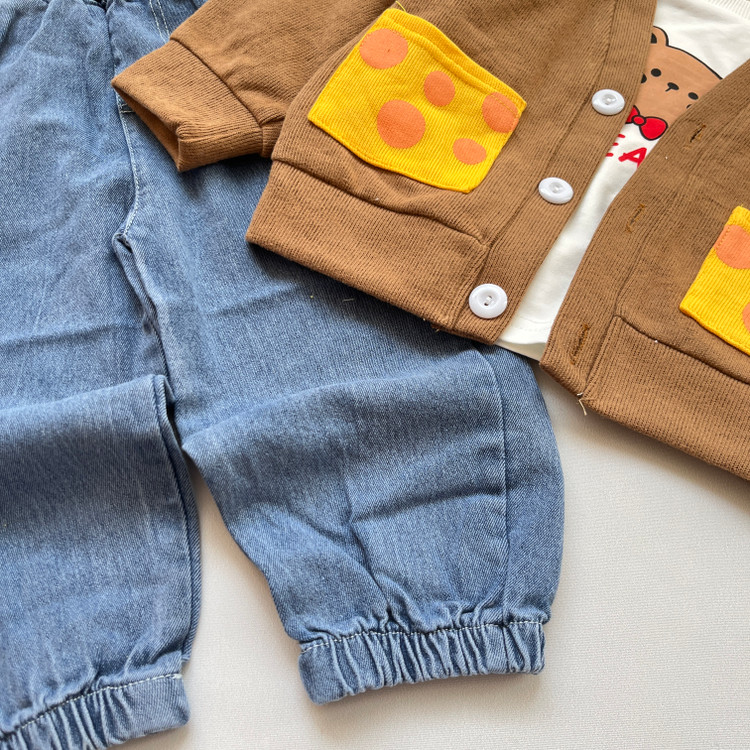 ست سه تکه وارداتی زرافه