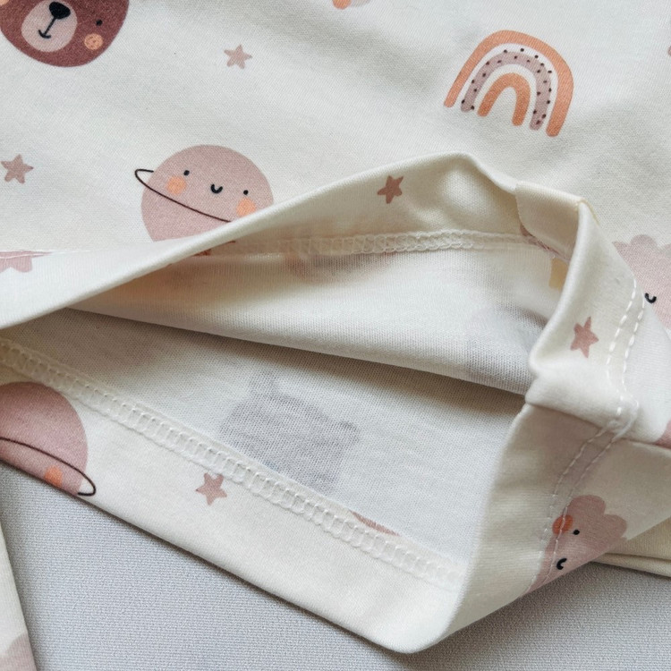 بلوز و شلوار راحتی پنبه ای طرحدار