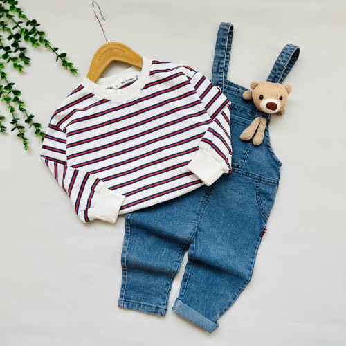 ست بلوز و بیلر وارداتی بچگانه