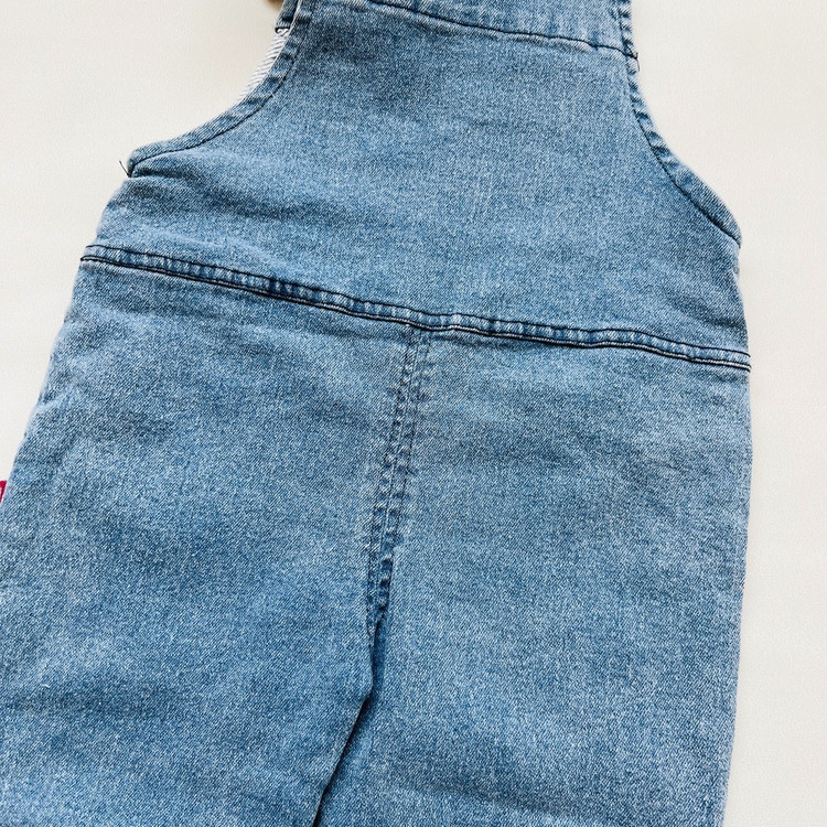 ست بلوز کبریتی رینگی و بیلر جین عیدانه بچگانه