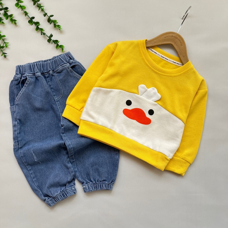 ست بلوز و شلوار وارداتی بچگانه