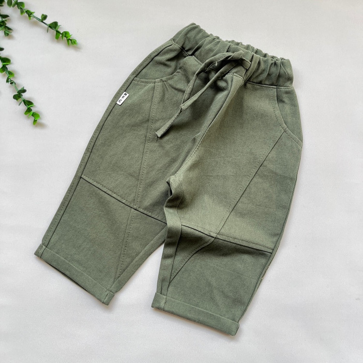 شلوار مام استایل کتان