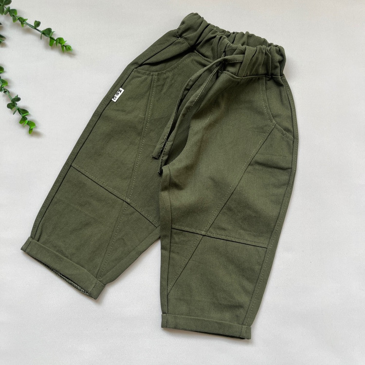 شلوار کتان رنگی