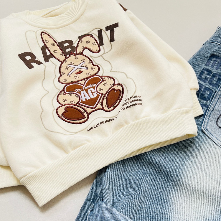 بلوز دورس و شلوار جین وارداتی