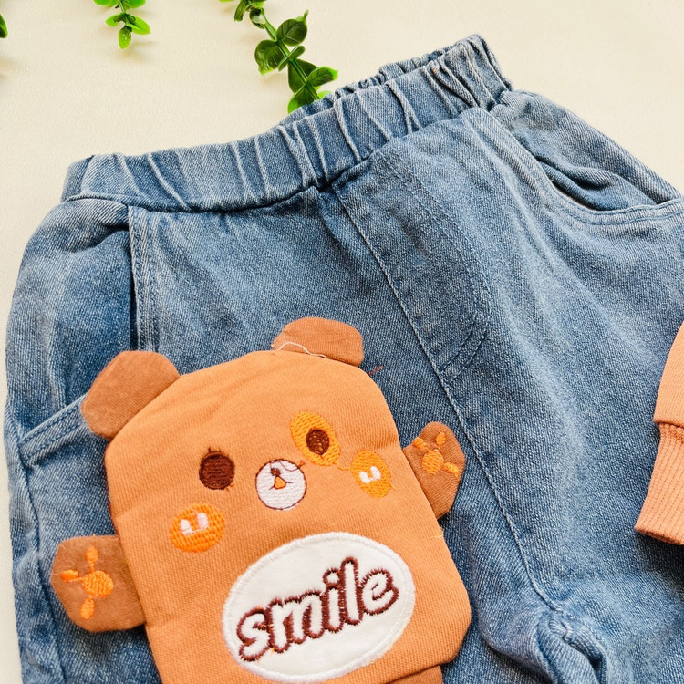 ست بلوز و شلوار تدی وارداتی