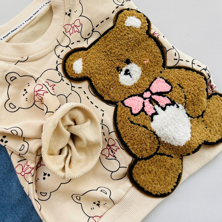 ست دو تیکه وارداتی تدی عیدانه