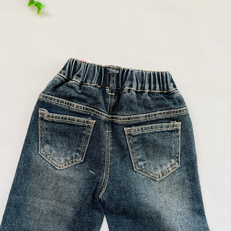 شلوار جین بگ وارداتی دخترونه نگینی