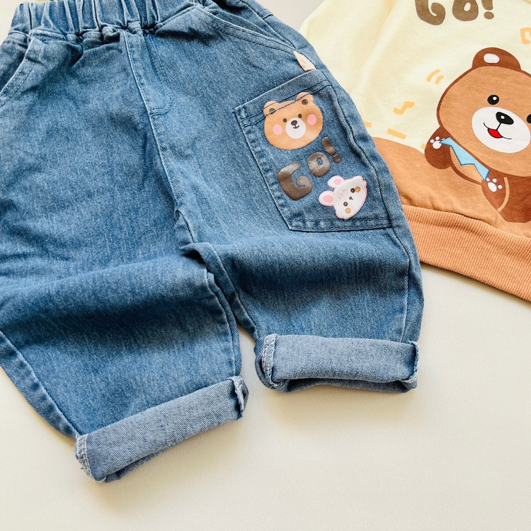 ست دورس و شلوار تدی عیدانه