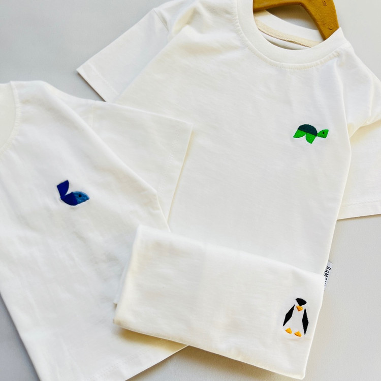 تیشرت پنبه ای سفید اسپرت