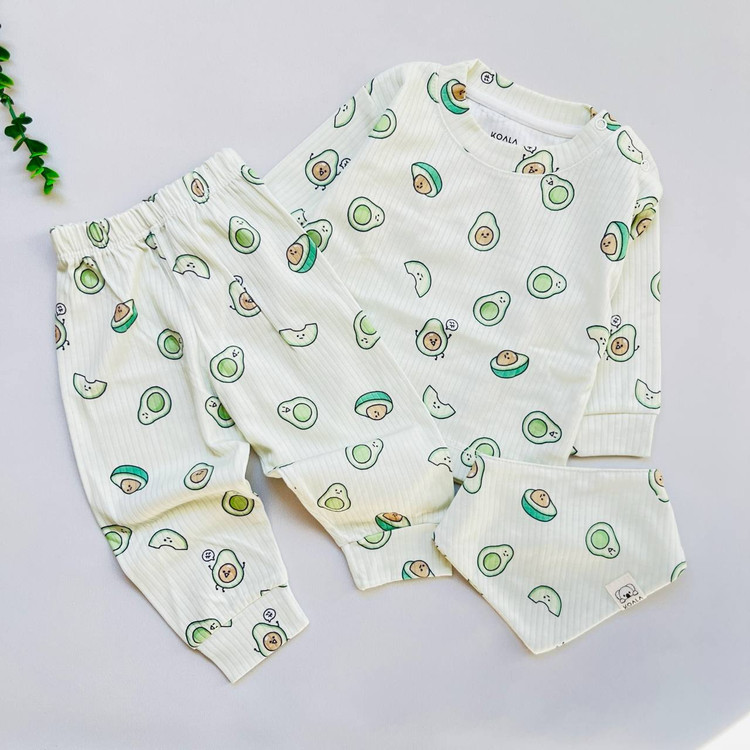 ست بلوز شلوار راحتی خونگی پیشبنددار