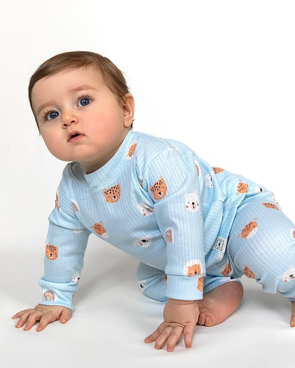 بلوز شلوار خونگی ضد لک نوزادی