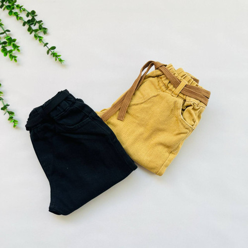 شلوار کتان مام فیت عیدانه هامون