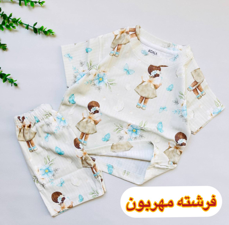 قیمت و خرید تیشرت و شورتک پنبه کبریتی ضد لک