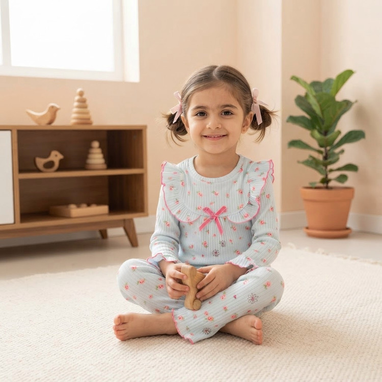 تنخور مدل ست بلوز و شلوار اسکاتلندی راحتی کبریتی ریلی طرح گل